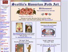 Tablet Screenshot of bavarianfolkart.com
